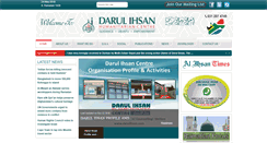 Desktop Screenshot of darulihsan.com